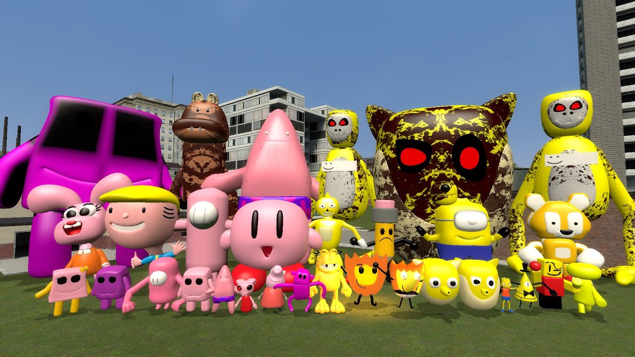 ALL 3D MEMES NEXTBOTS, SANIC CLONES, MEMES IN 3D, 3D NEXTBOTS NEW UPDATE In Garry's Mod #76