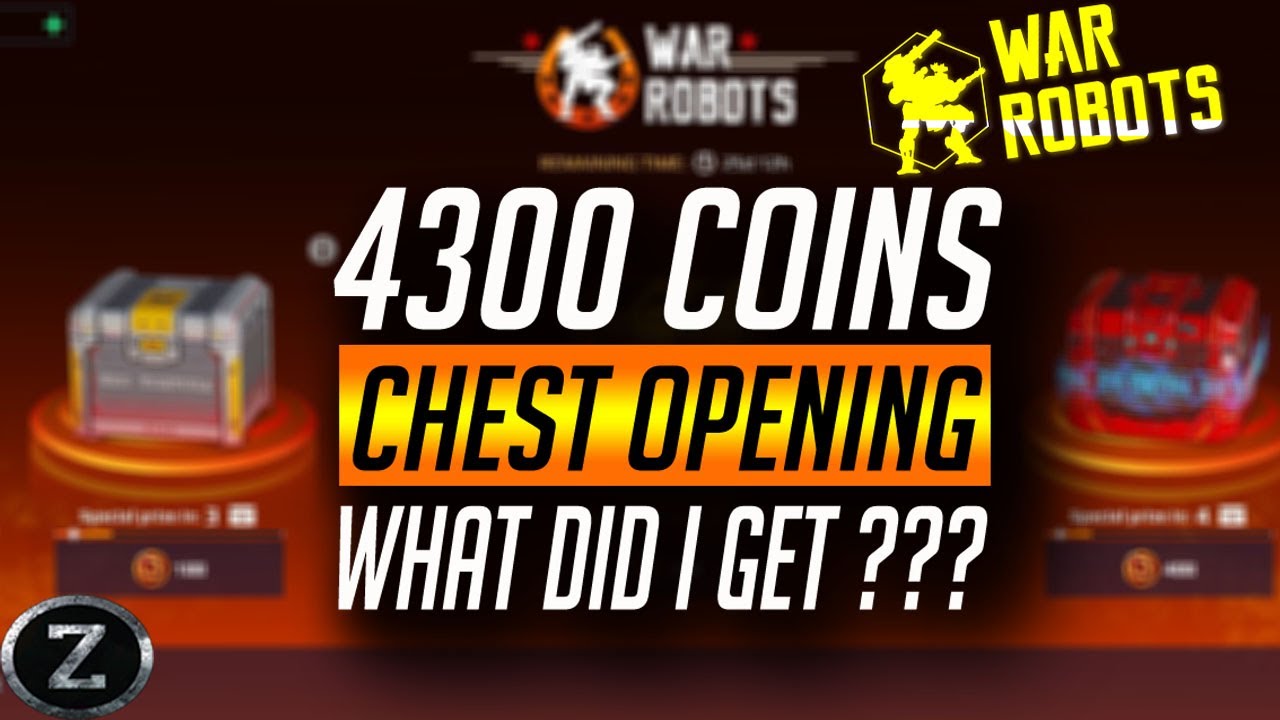 💥NEW Chest Opening - What did i get for 4300 Coins ??? | Mercenary Town Event | War Robots