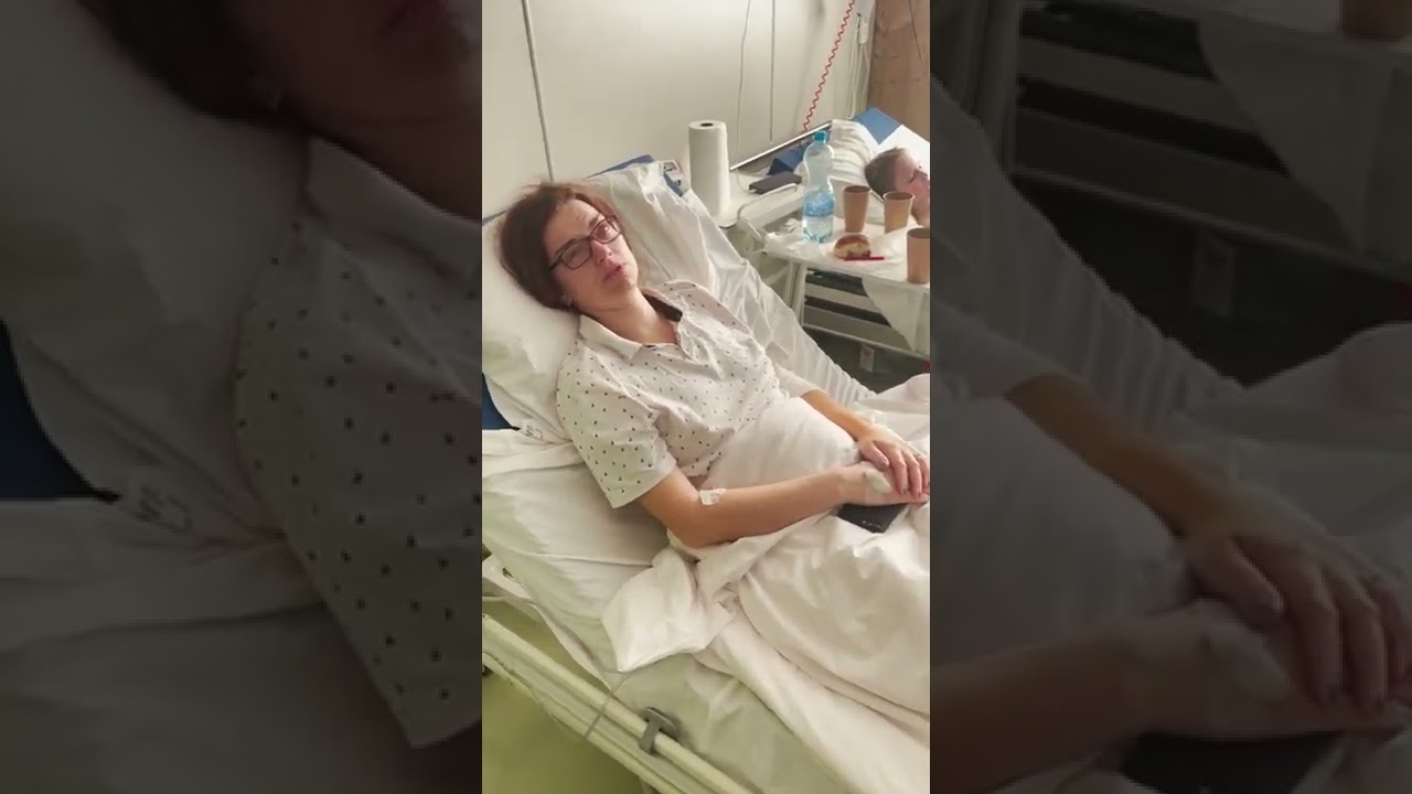 Injured Ukrainian Woman Tells Russia to 'Get Out' From Hospital in Kyiv