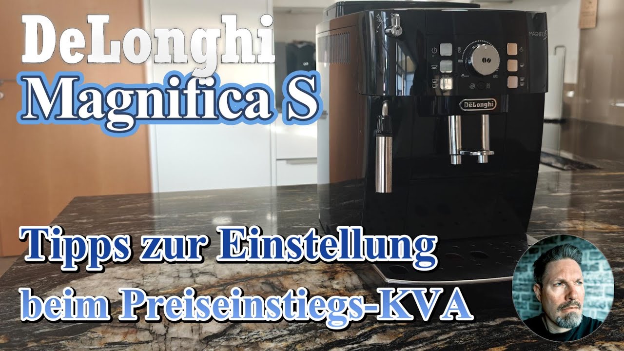 DeLonghi Manifica S: Tipps zur Einstellung beim Preiseinstiegs Kaffeevollautomat Ecam21.116.B