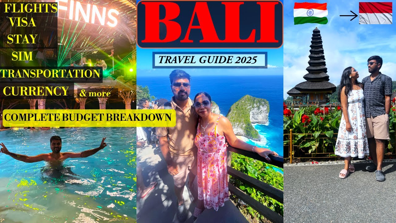 Bali Travel Guide |Budget Breakdown, Flights, Visa, Sim, Currency, Stay, Bookings & More.