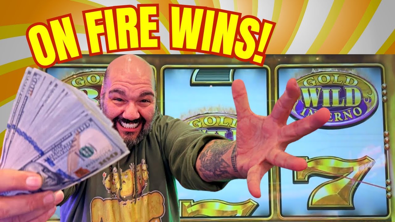 AN HOUR OF BACK TO BACK JACKPOT HEATWAVE ON GOLD INFERNO!! with VegasLowRoller