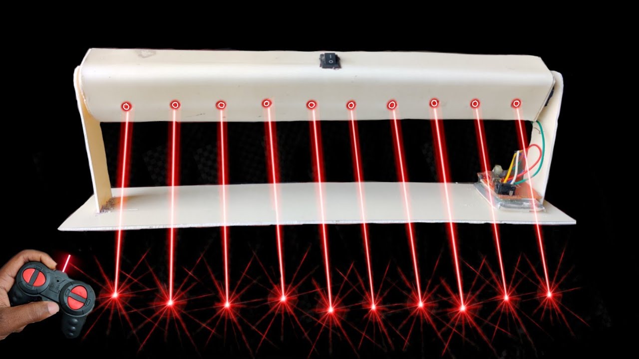 How To Make Dj Light From 10 Laser Light |Laser Vali Dj Light Kaise Banaye| Viral Video |Ankitjugadu