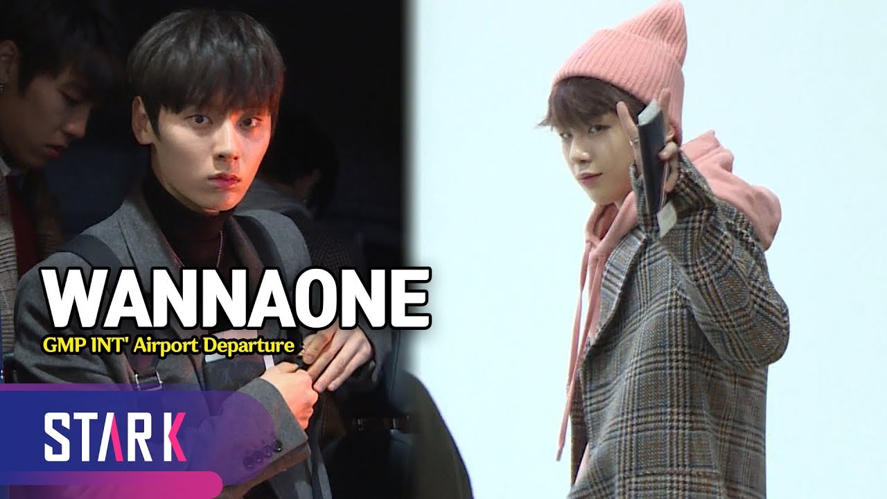 워너원 오늘도 안전비행~ (WANNAONE, GMP INT' Airport Departure)