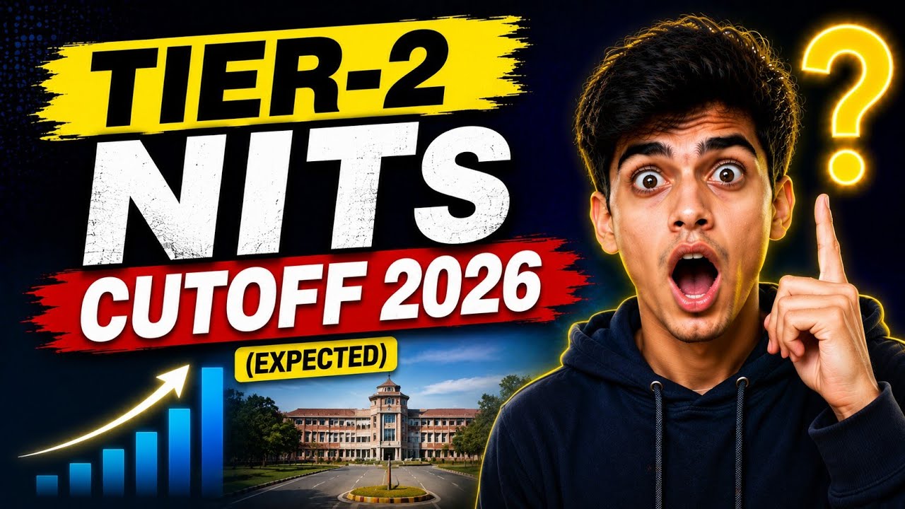 🚨 Tier-2 NITs Cutoff 2026 (Expected) | Marks & Rank Revealed