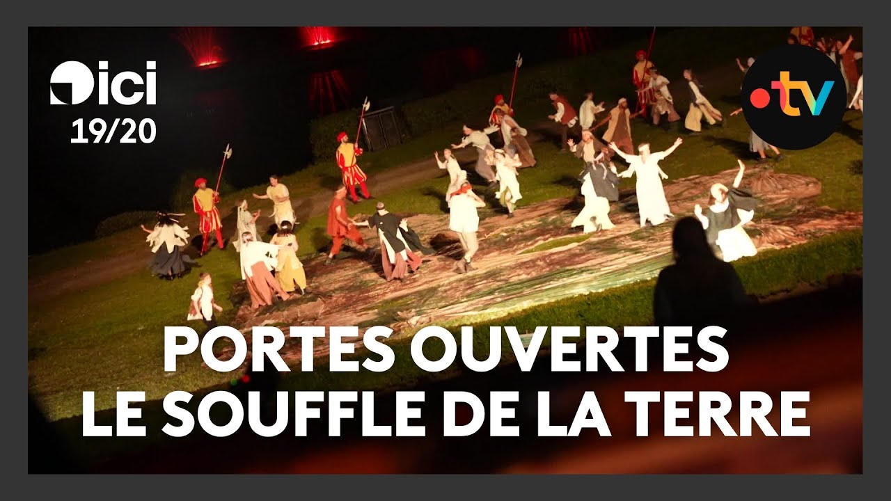 Portes ouvertes : les coulisses du spectacle Le Souffle de la Terre 2025