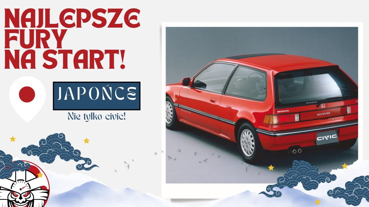 TOP 5 Japońce na start! Nie tylko CIVIC!