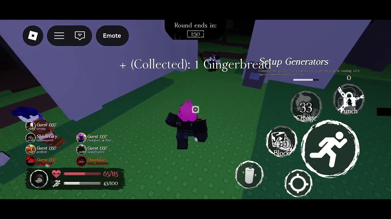 Paintballer guest 1337 skin gameplay | roblox forsaken
