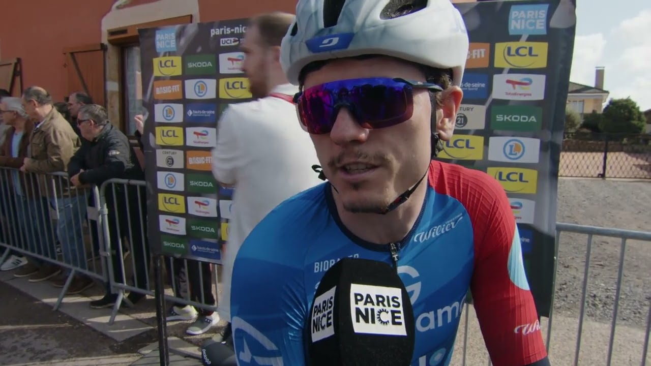 David Gaudu - Interview au d&eacute;part - Etape 5 - Paris-Nice 2026