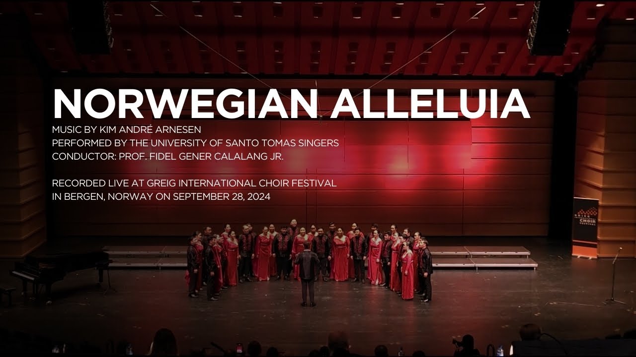 Norwegian Alleluia (Kim André Arnesen) | UST Singers