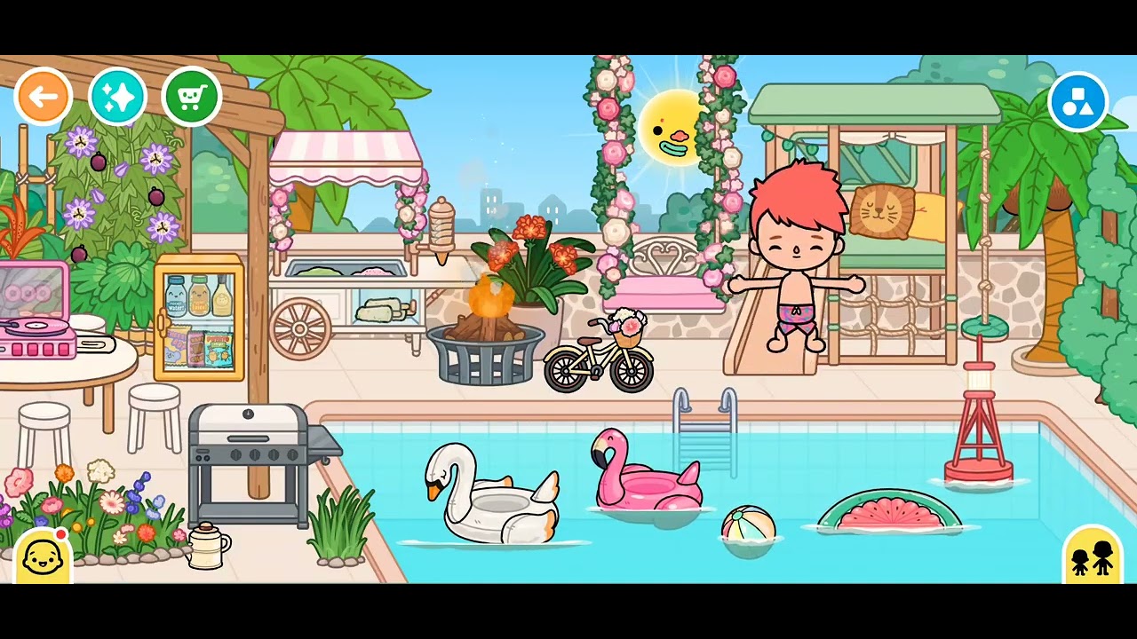 The abusive babysitter (TOCA BOCA ROLEPLAY)🙎‍♀️🤜😭