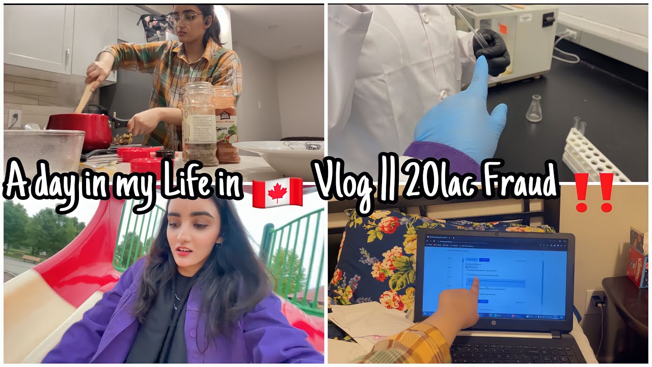 A day in my Life in 🇨🇦|| Chicken Karahi bnanay ki koshish-20 Lac ka Fraud‼️-Online Shopping Haul🤩