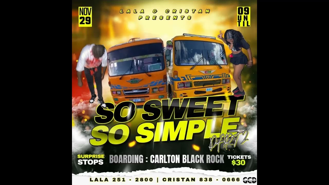 DJ MASTERMIND - SO SWEET SO SIMPLE THE BUS CRAWL PT. 2 PROMO #2 (NOV 29TH 2025)