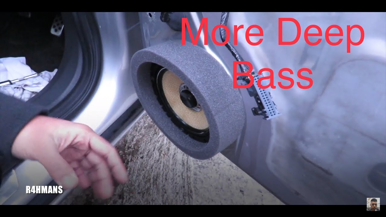 Astra H Speaker Foam Pad (Getting More Bass) How To Fit