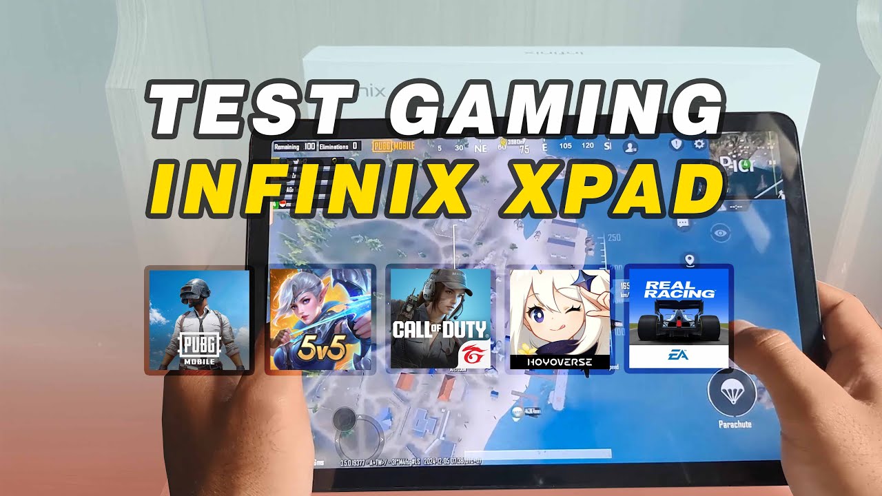 Test Gaming Infinix Xpad - Tablet 1 JUTAAN Bisa Main Game?