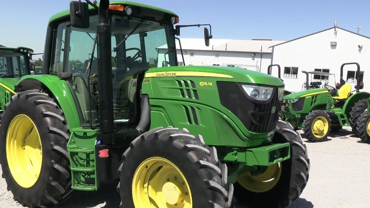 2013 John Deere 6115M Cab Tractor w/ Power Quad Transmission! For Sale by Mast Tractor Sales