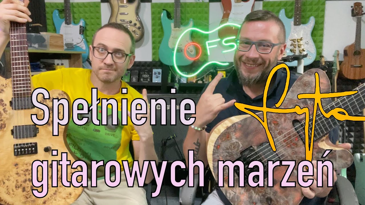 Customowe polskie gitary dla wymagających Fryta Guitars: Wywiad, prezentacje i spełnianie marzeń