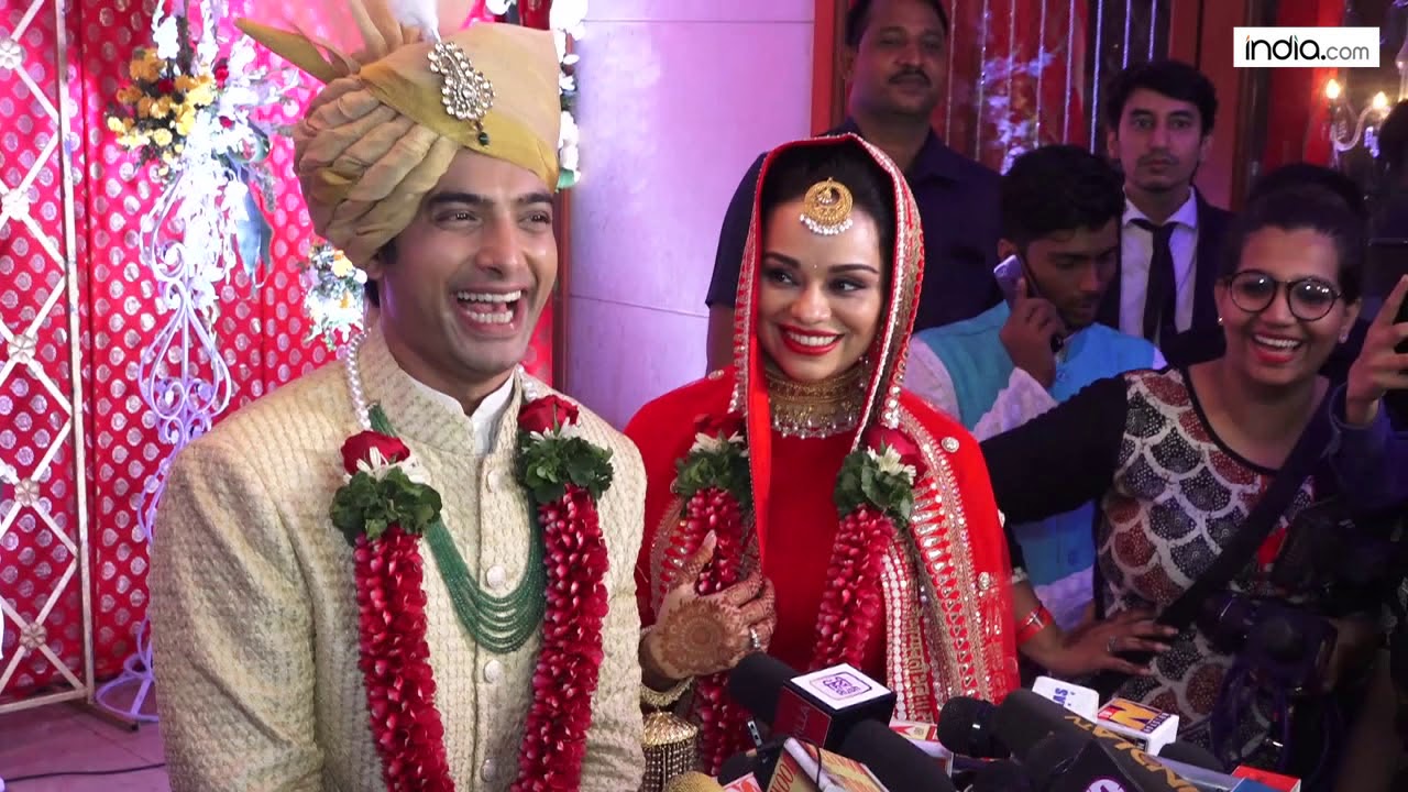 Sharad Malhotra and Ripci Bhatia's first interview post the wedding