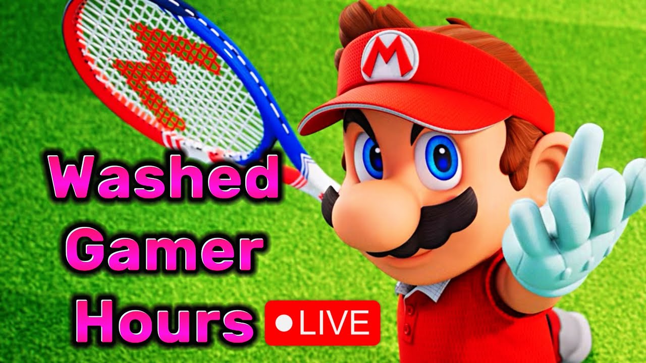 Washed Gamer Tries Mario Tennis Fever