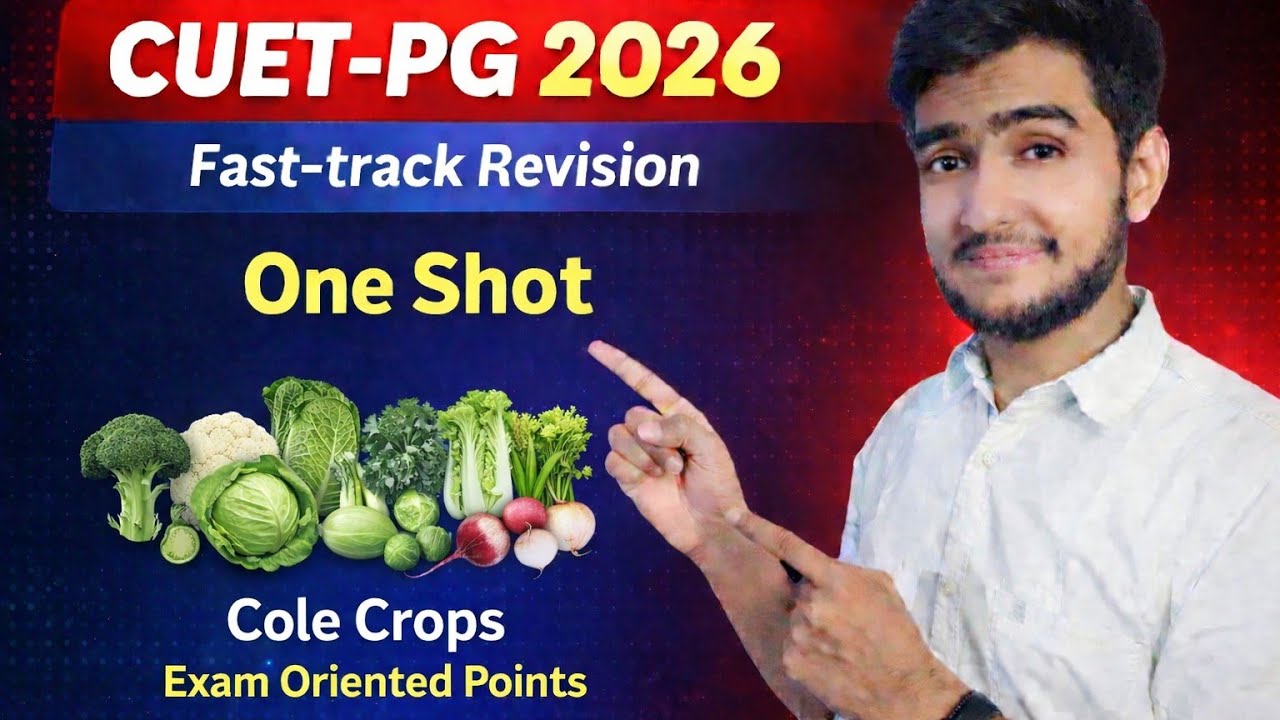 Cole crops one shot #cabbage #cauliflower #radish #turnip #minicabbage #cuetpg #cuetpg2026 