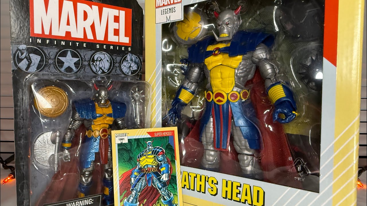 Unboxing Marvel Legends Death’s Head! A Double Dose of Death!