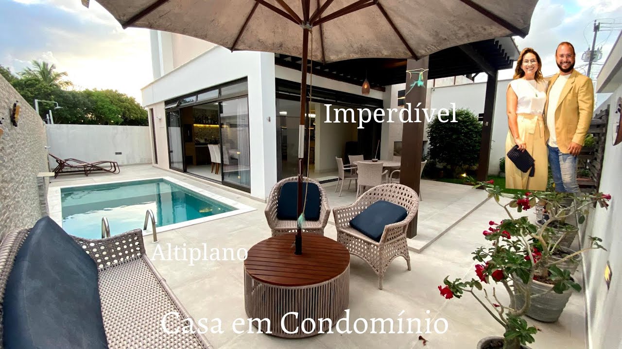 Casa confortável 4 quartos em Condomínio no Altiplano João Pessoa PB
