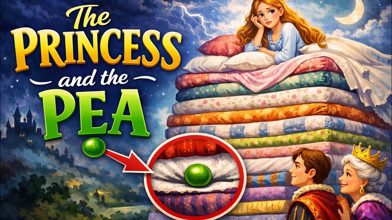 THE PRINCESS AND THE PEA l fairytale story l @itzstorytime-j1d 