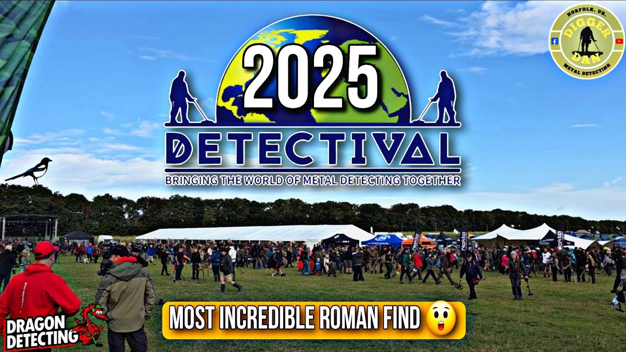 Detectival 2025 | Most INCREDIBLE ROMAN find 😲 | Metal Detecting UK 🇬🇧 | #video #vlog #youtube #you 