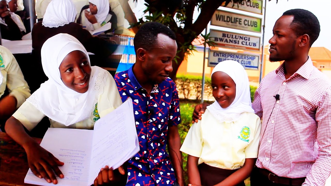 Felista joins S.1 at Muslim School on free bursary at Kisaasi College