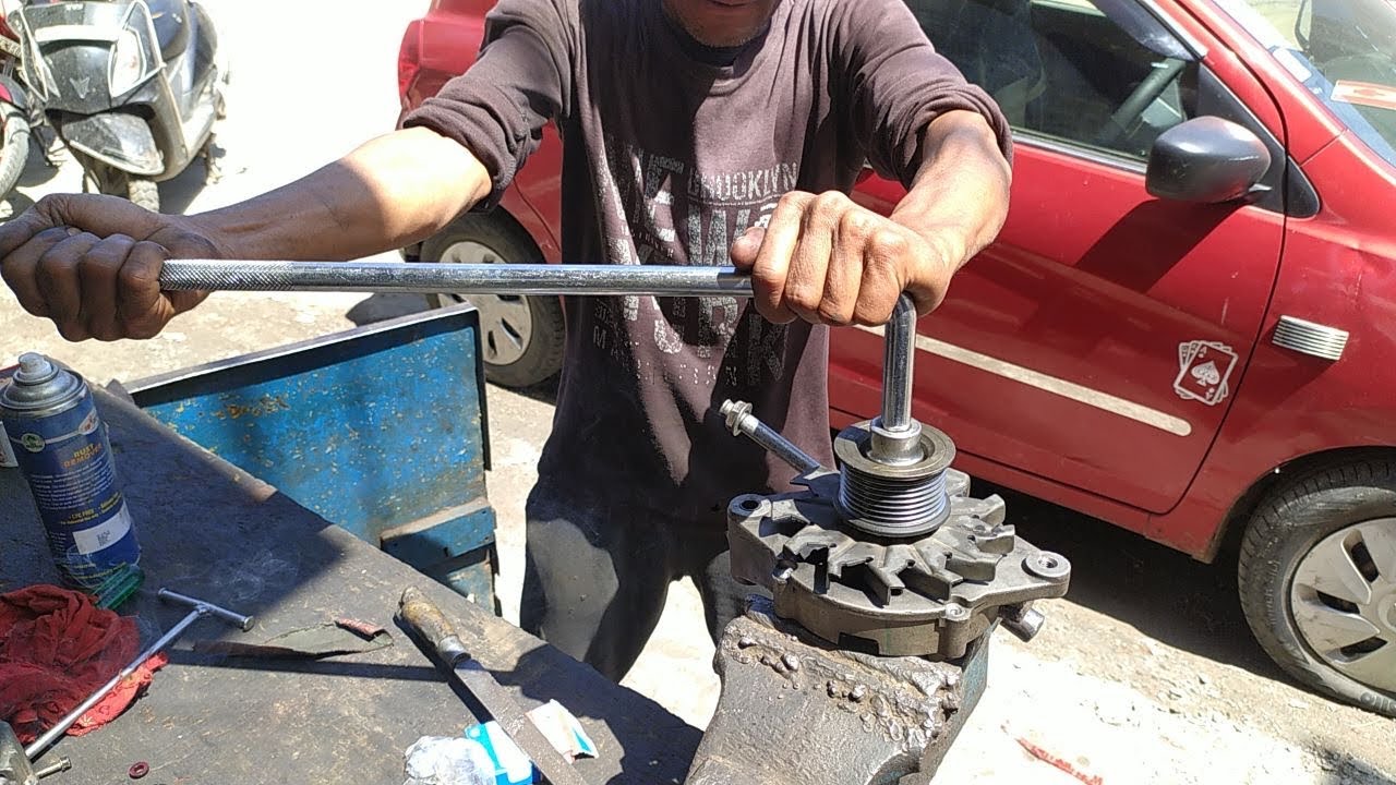 Truck alternator repair work| truck alternator restoration