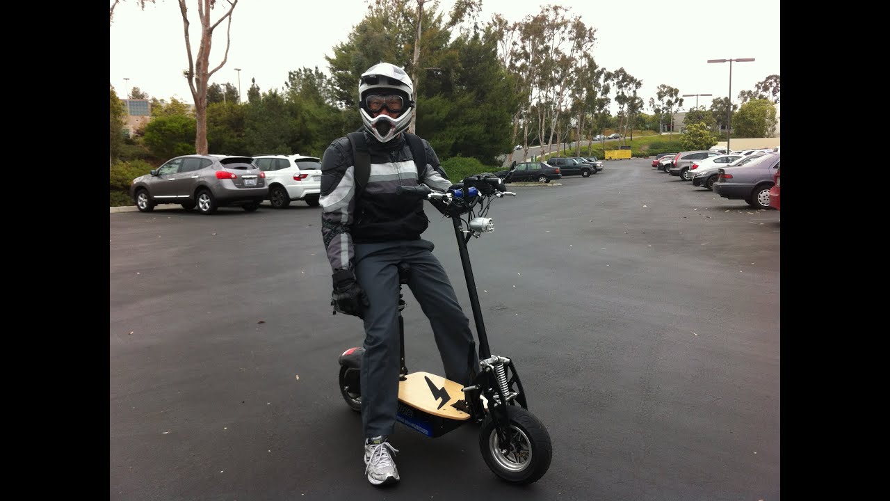 1500 Watt Lithium Brushless Scooter Part 2