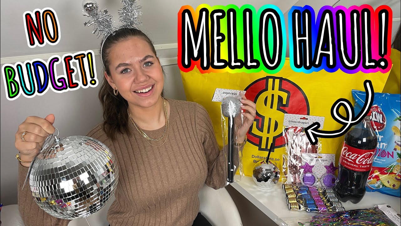 NO BUDGET DOLLARSTORE HAUL!🎉🛍 Mello tema💃🏽🎤