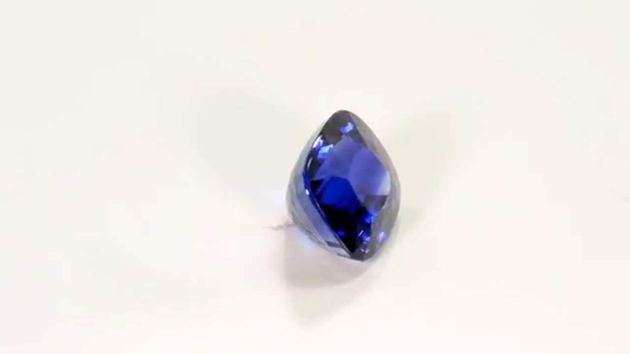 Finest Ceylon Unheated Blue Sapphire Gem - Cushion Cut, 4.62 carats, AGTA Certificate