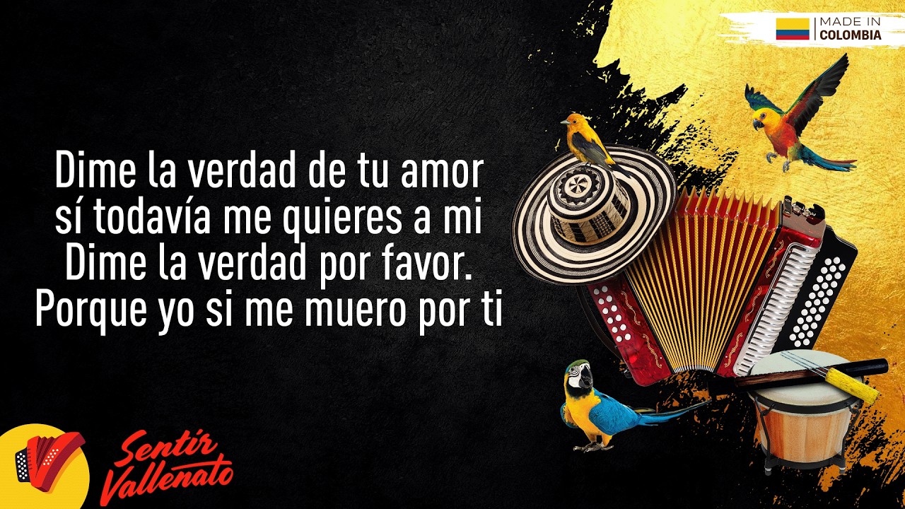 La Verdad De Tu Amor, Miguel Morales, Vídeo Letra - Sentir Vallenato