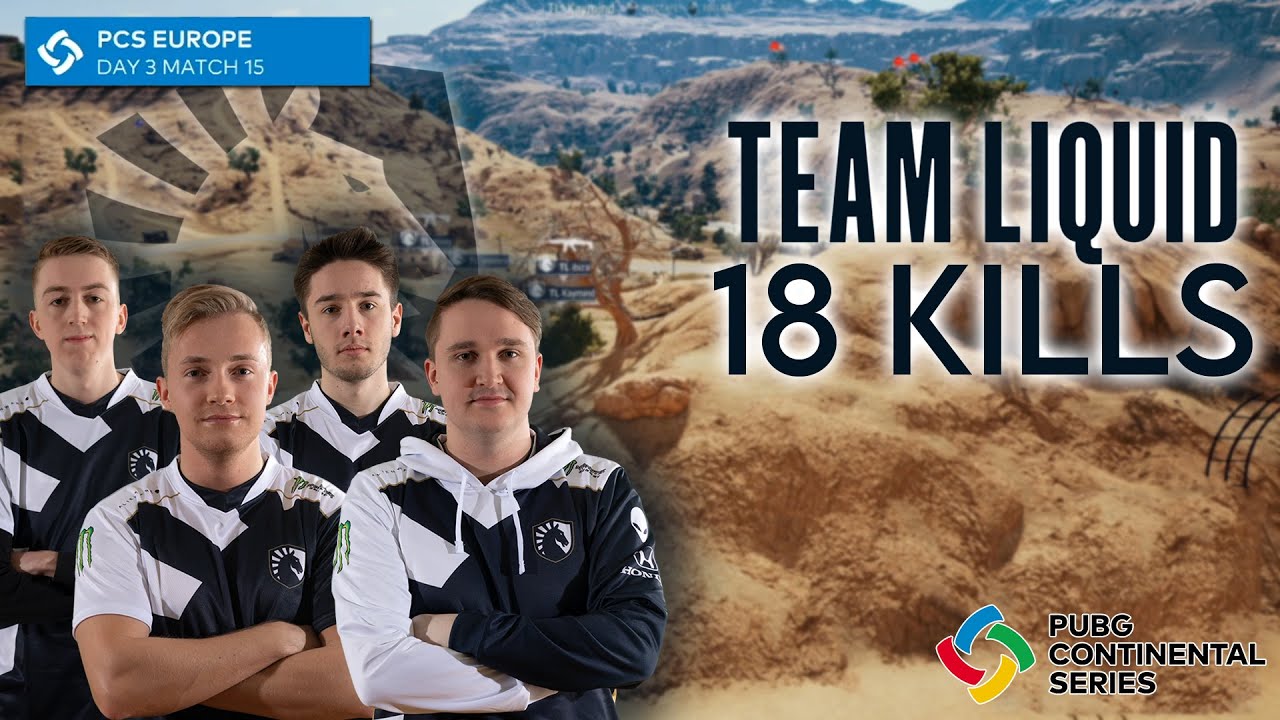 PCS 1 Europe • Qualifiers Group Stage - Team Liquid 18 KILLS