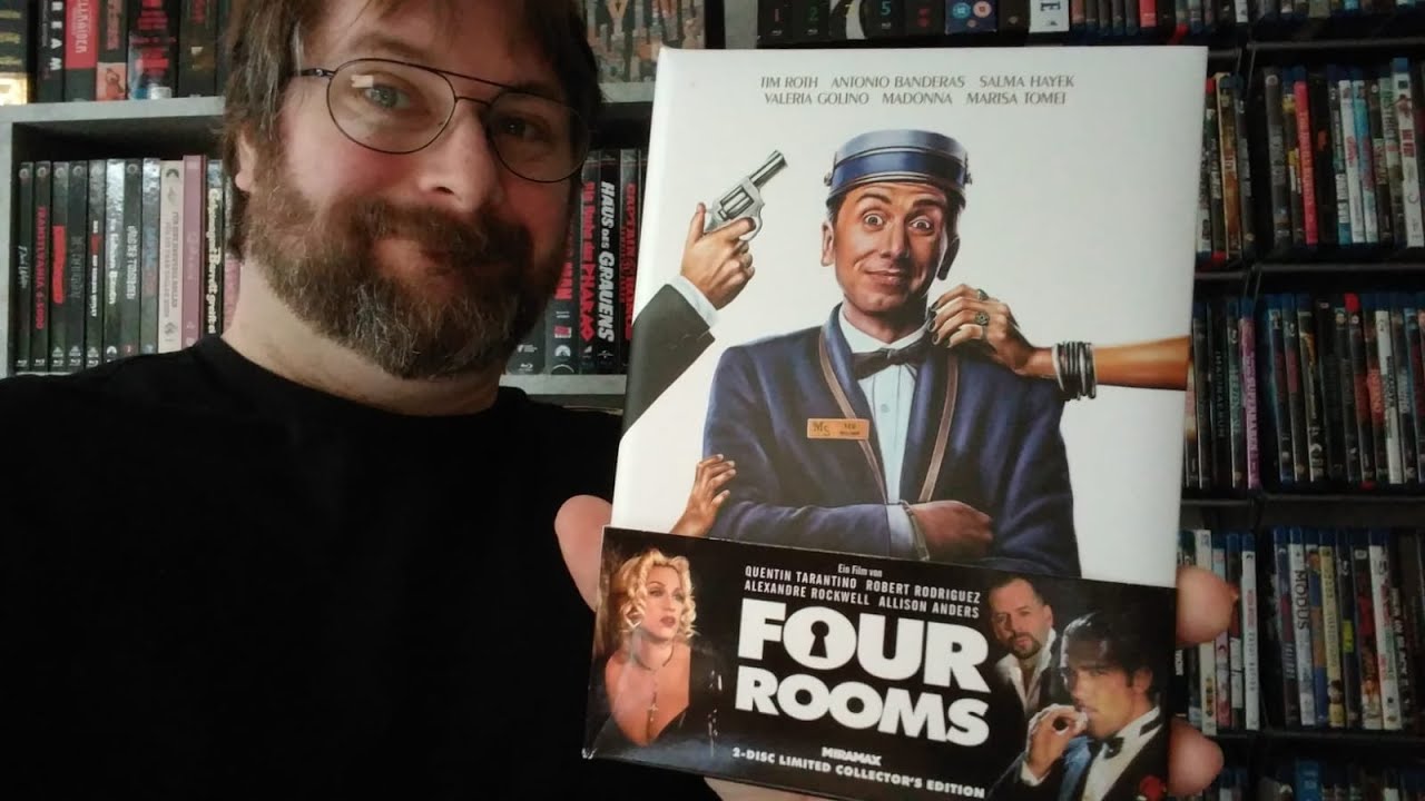 Unboxing FOUR ROOMS (Limiterte Mediabook Edition) von '84 Entertainment