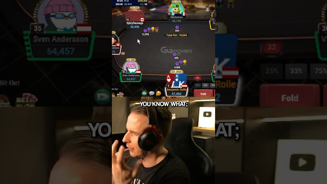 JAMMING AK FOR 100BB in the $5,250 PKO?! 🤯