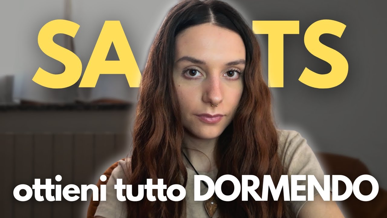 Cos'è la SATS? Manifesta Ogni Cosa DORMENDO