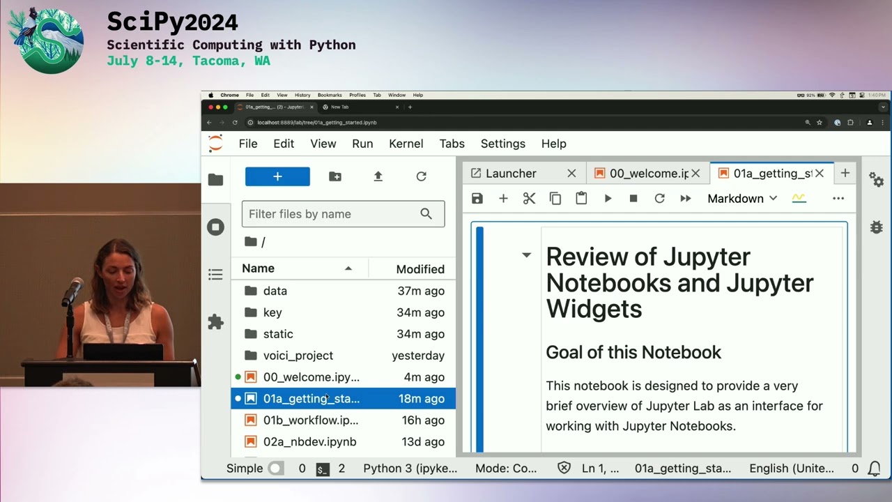 Breddels, Brewer, Cabanela, & Craig - Building Complex Web Apps with Jupyter Widgets | SciPy 2024