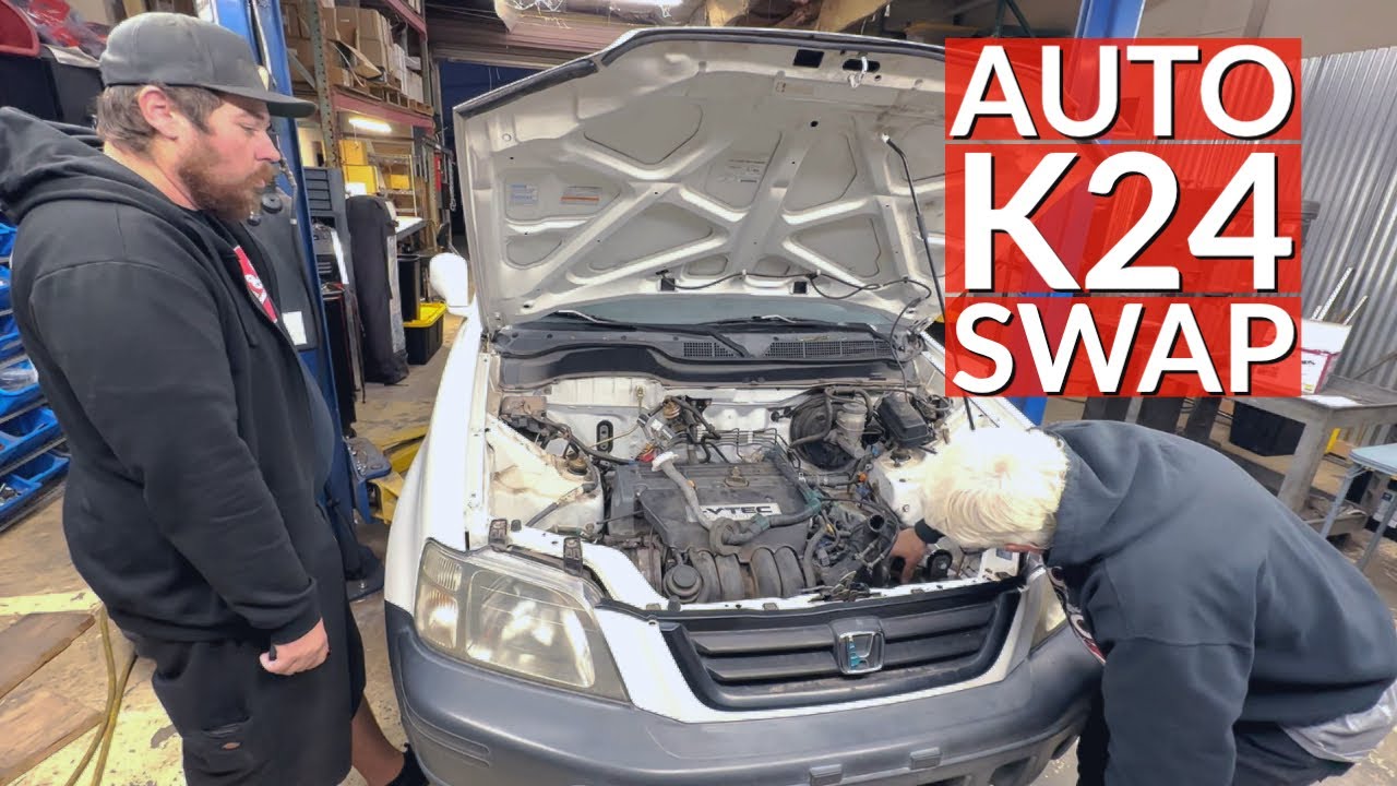 Automatic AWD First Gen CRV K24 Swap