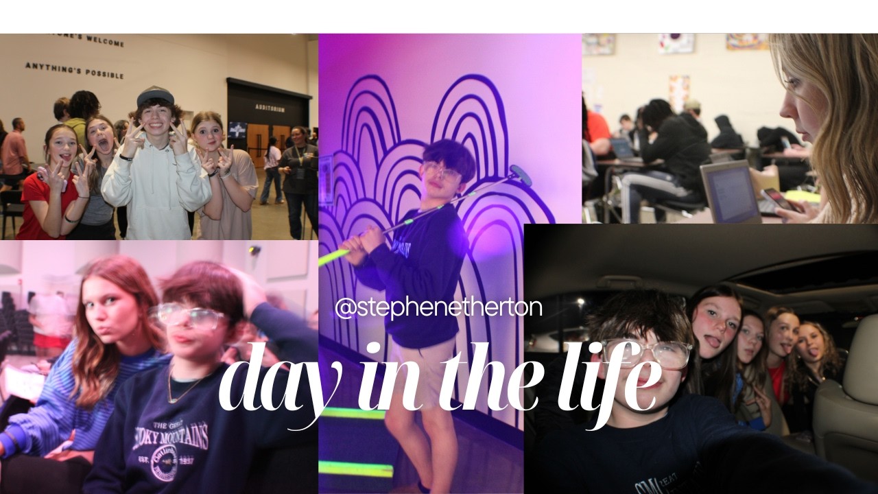 School vlog ! (school, church, Chick-fil-A, )