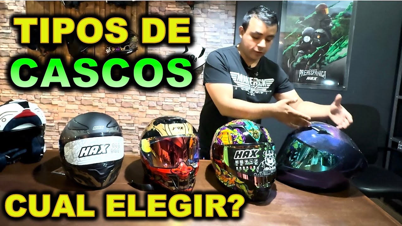 TIPOS DE CASCO CUAL ELEGIR Y CUANTO CUESTAN?  BLITZ RIDER HAX