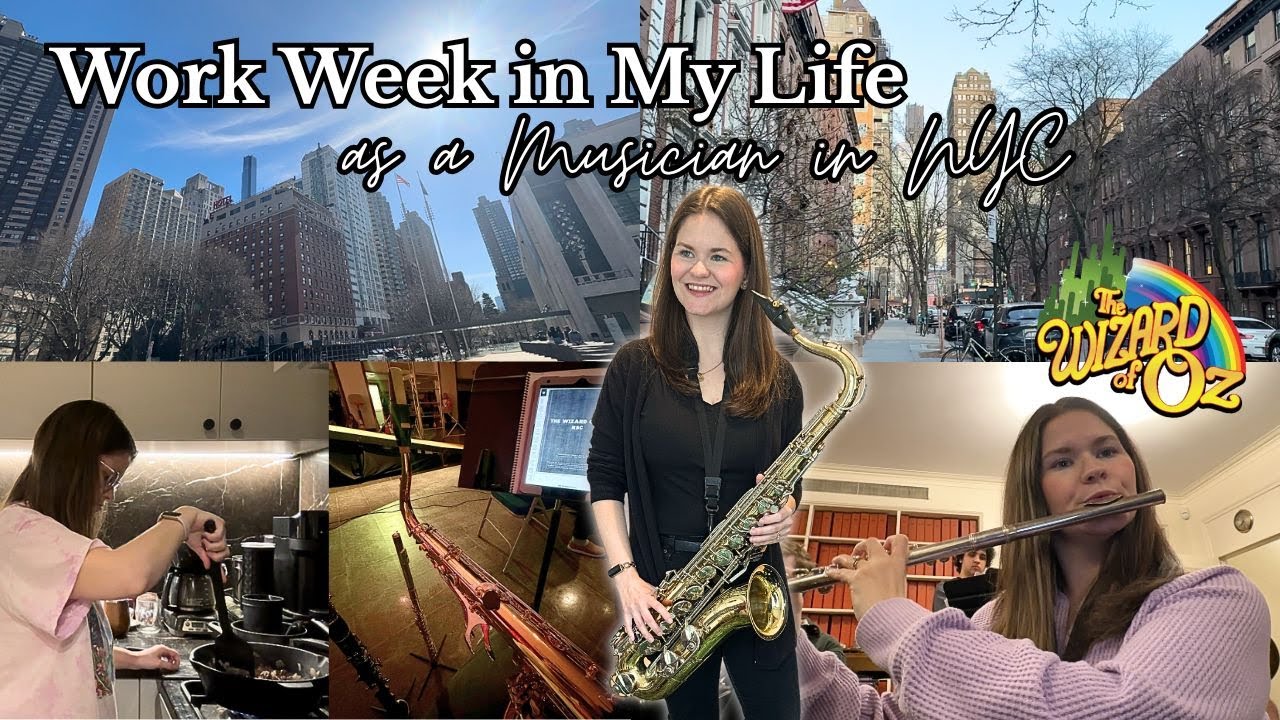 A *Chaotic* Work Week in My Life as a Musician & Arts Marketer in NYC (Hybrid 9-5)