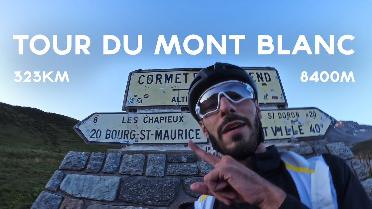 VLOG Tour du Mont Blanc en One Shot ! 323km 8400m D+ en moins de 15h 🏔️