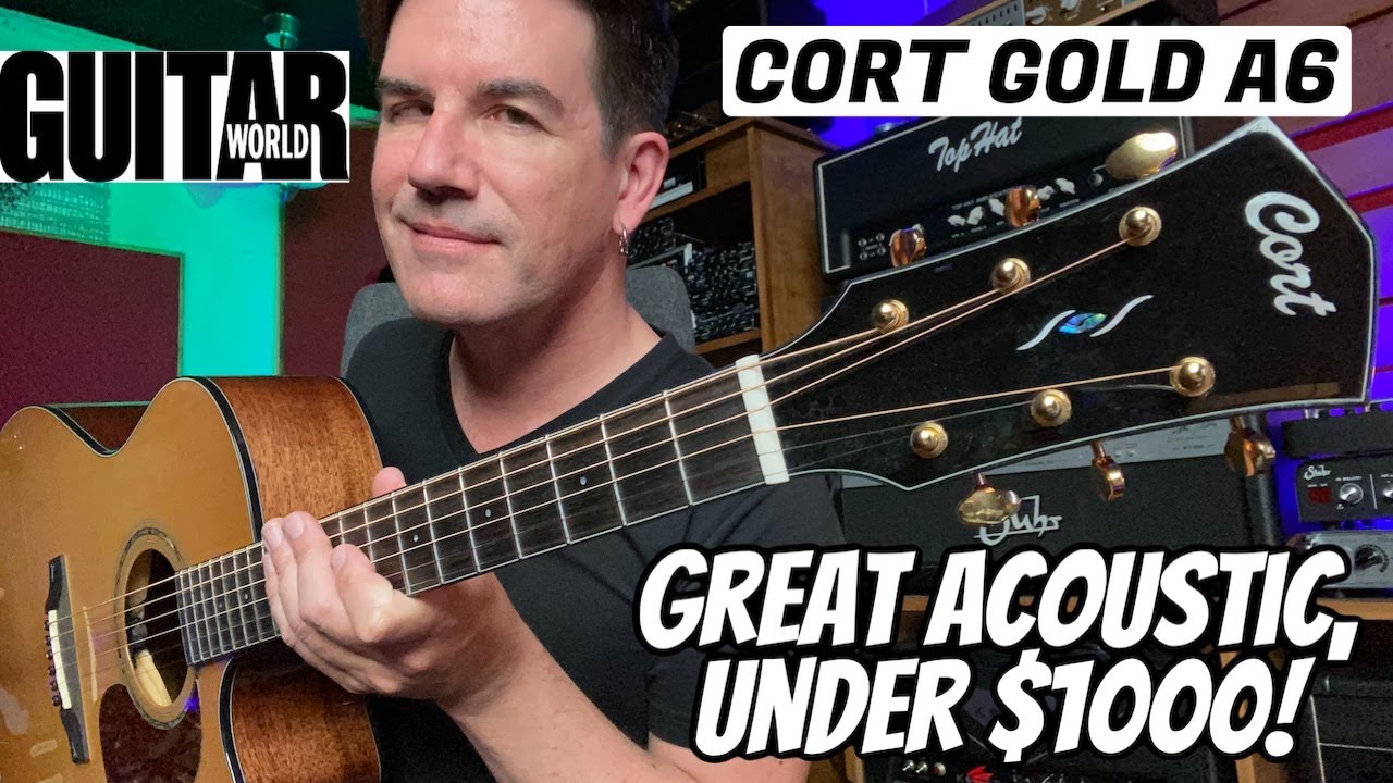 ОТЛИЧНАЯ АКУСТИКА, ДО 1000 ДОЛЛАРОВ! ОБЗОР CORT GOLD A6, GUITAR WORLD/PETE THORN