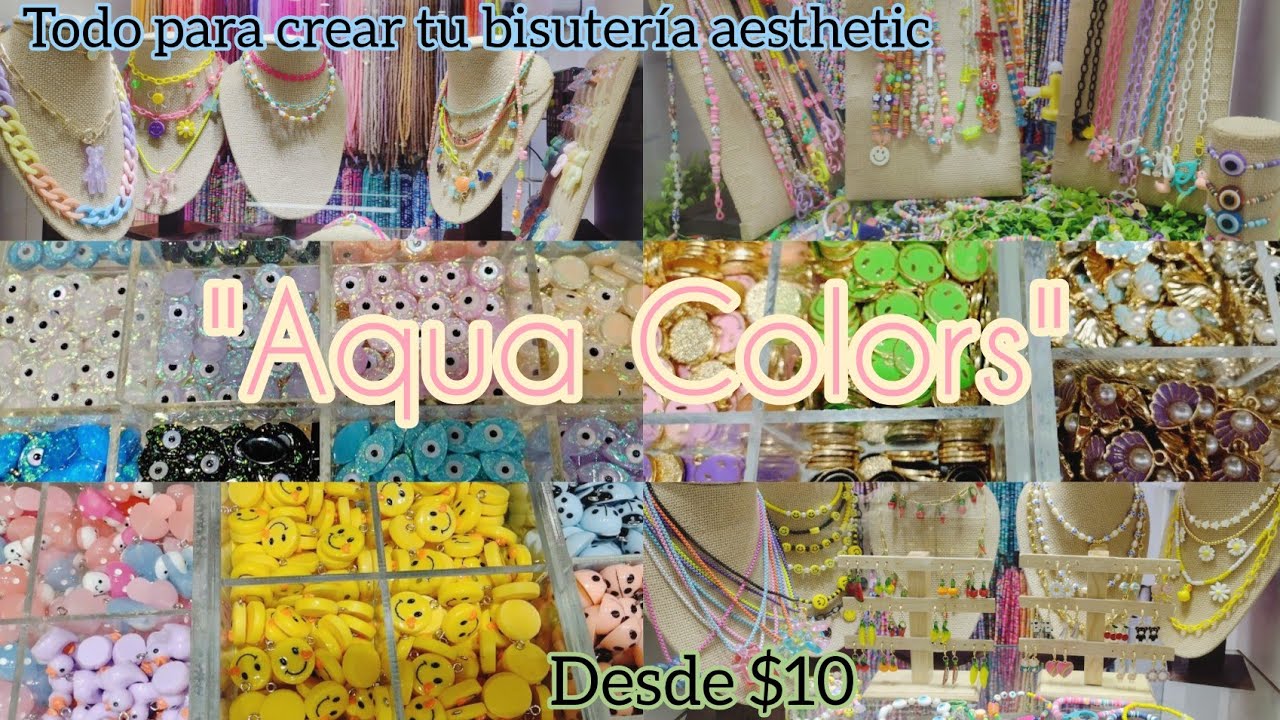 Insumos para tu bisutería aesthetic en CDMX desde $10 