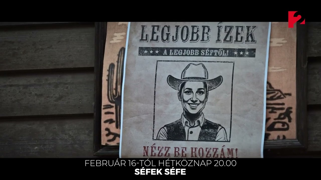 Séfek Séfe - új évad február 16-tól hétköznap esténként 18:55-kor a TV2-n!
