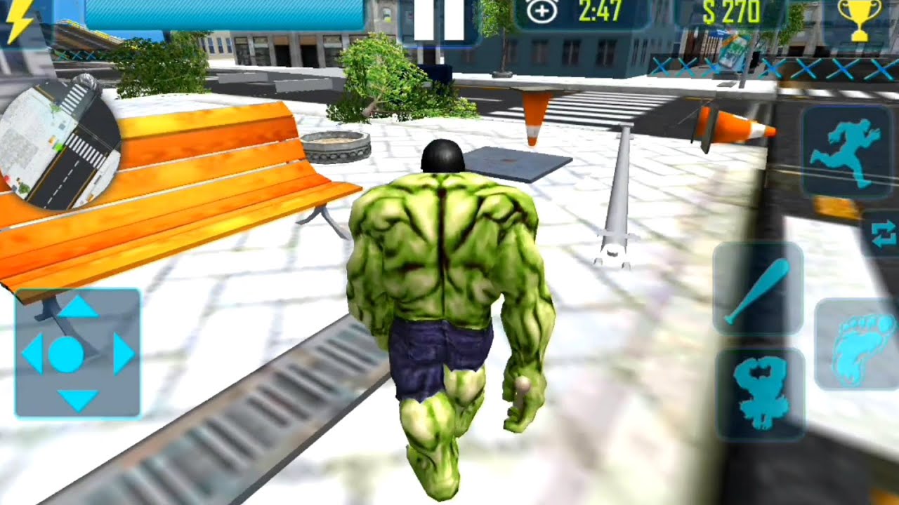 Incredible Monster Big Man Superhero City Fighting - Android/iOS GamePlay