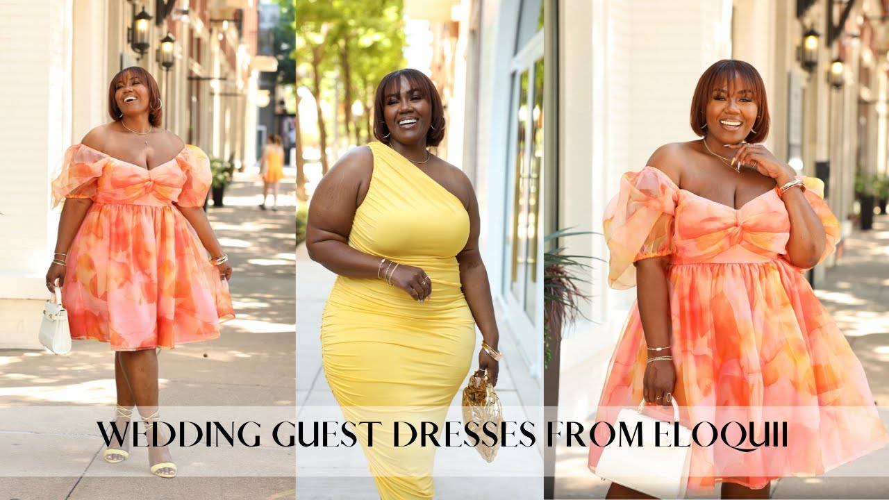 Wedding Guest Dress Ideas | Eloquii Haul