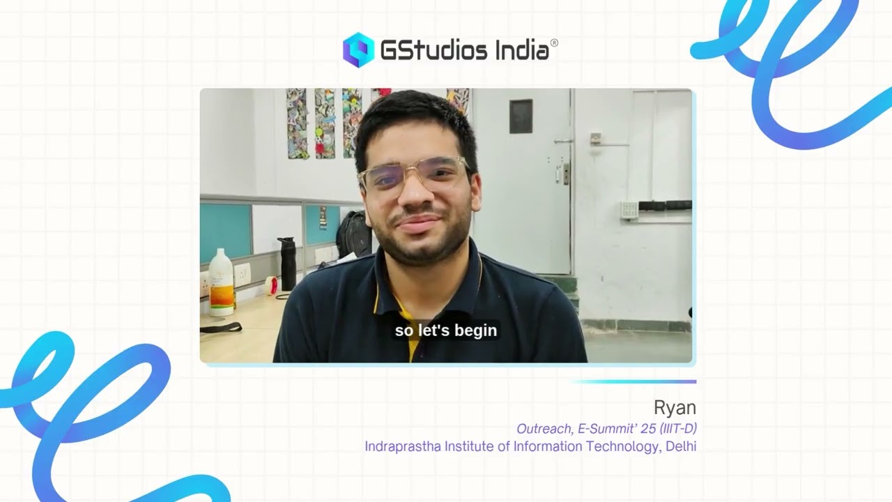 IIIT Delhi Student Testimonials | Beyond Canva & AI Workshop | GStudios India